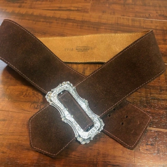 Vintage ANNE KLEIN Vintage Brown Leather Belt main image 5